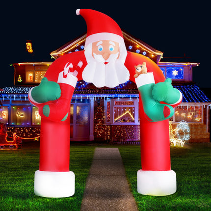 2.1M Christmas Lights 631 LED Train Motif Light Decorations Jingle Jollys.