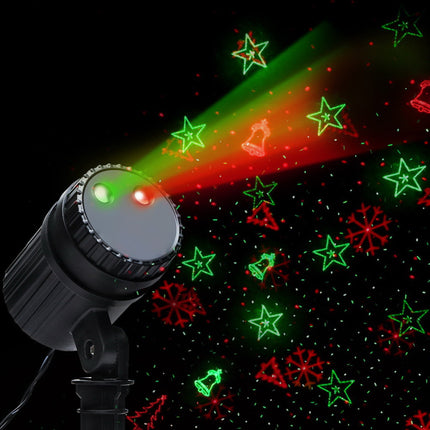 1X Projector Light Christmas Lights Laser Outdoor Decorations Jingle Jollys.