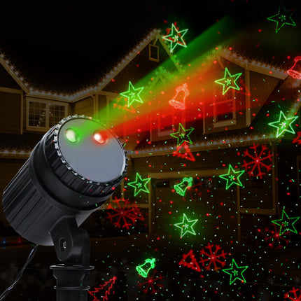 1X Projector Light Christmas Lights Laser Outdoor Decorations Jingle Jollys.