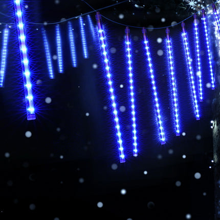 288 LED 7M Christmas Lights Icicle Light Falling Metor Jingle Jollys.