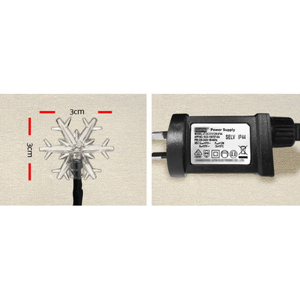 320 LED 5M Christmas Lights Solar String Fairy Light Jingle Jollys.