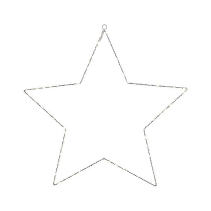Jingle Jollys Christmas Lights 50cm Star 70 LED Xmas Decorations.