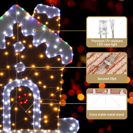 32M Christmas Lights Icicle Light 960 LED Warm White Jingle Jollys.