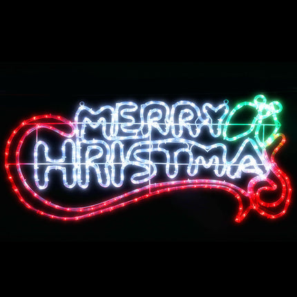 0.96M Christmas Lights Merry Christmas 288 LED Decorations Jingle Jollys.