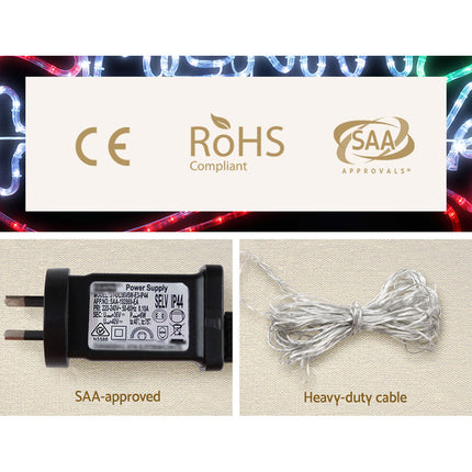 0.96M Christmas Lights Merry Christmas 288 LED Decorations Jingle Jollys.
