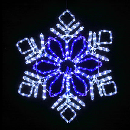 0.82M Christmas Lights 304 LED Snow Motif Light Decorations Jingle Jollys.