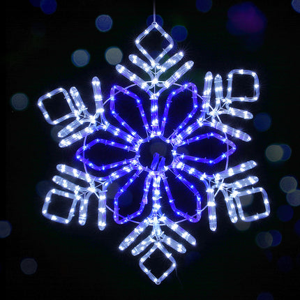 0.82M Christmas Lights 304 LED Snow Motif Light Decorations Jingle Jollys.
