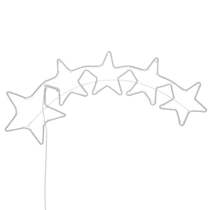 1.25M Christmas Lights Motif 560 LED Rope Light Outdoor Decoration Jingle Jollys.