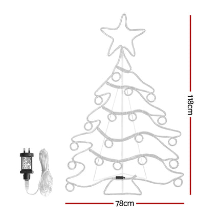 1.18M Christmas Lights Motif 288 LED Rope Light Outdoor Decoration Jingle Jollys.