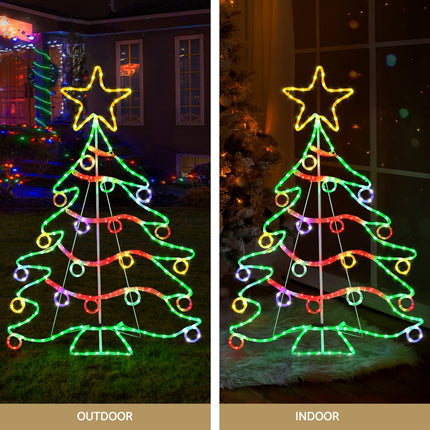 1.18M Christmas Lights Motif 288 LED Rope Light Outdoor Decoration Jingle Jollys.