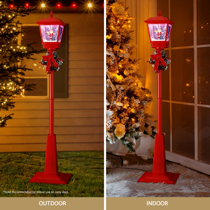 1.8M Christmas Lights Post Lamp LED Outdoor Decorations Jingle Jollys.