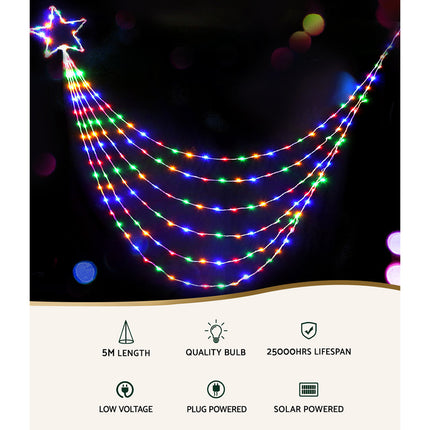 320 LED 5M Christmas Lights Solar String Fairy Light Jingle Jollys.