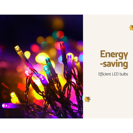 320 LED 5M Christmas Lights Solar String Fairy Light Jingle Jollys.
