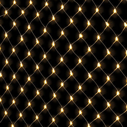 2Mx3M Christmas Lights Net String Light Decorations Warm 504 LED Jingle Jollys.