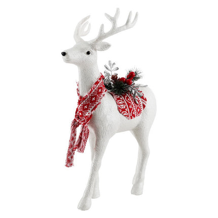 Jingle Jollys Christmas Reindeer 45cm Glitter Deer Ornaments Party Decorations.