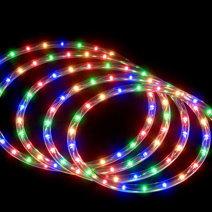 20M Christmas Lights String Rope Light Decorations 600 LED Colorful Jingle Jollys.