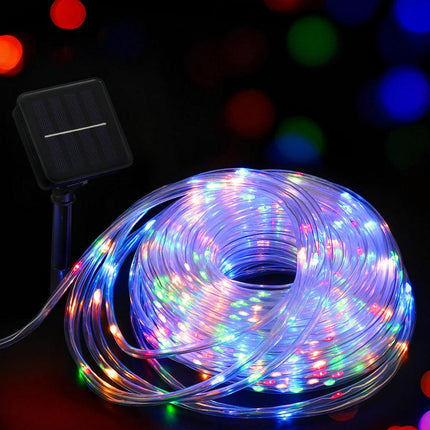 Jingle Jollys 30M Christmas Lights String Rope Light Decoration 300 LED Colorful.