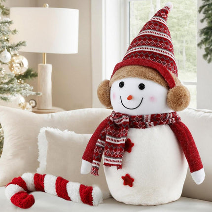 Jingle Jollys Christmas Snowman Handicraft Ornaments Party Decorations 60cm.