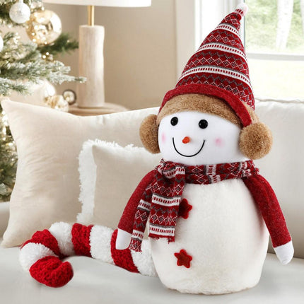 Jingle Jollys Christmas Snowman Handicraft Ornaments Party Decorations 45cm.
