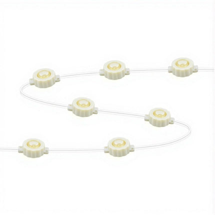 Jingle Jollys 15M Christmas Lights Permanent String Eaves Light 36 LED Decoration.