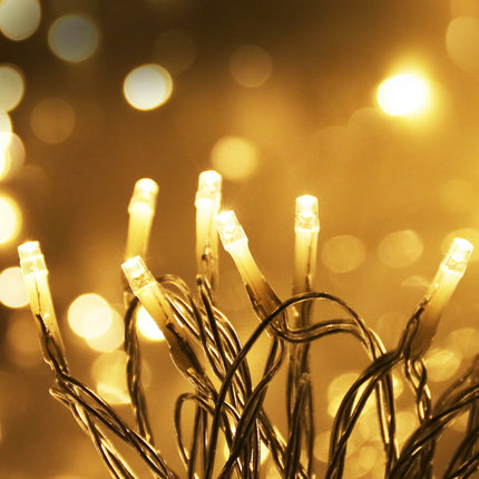 100M Christmas Lights String Fairy Light 500 LED Warm White Jingle Jollys.