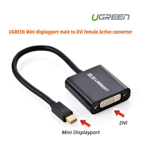 UGREEN Mini displayport male to DVI female Active converter (10448).