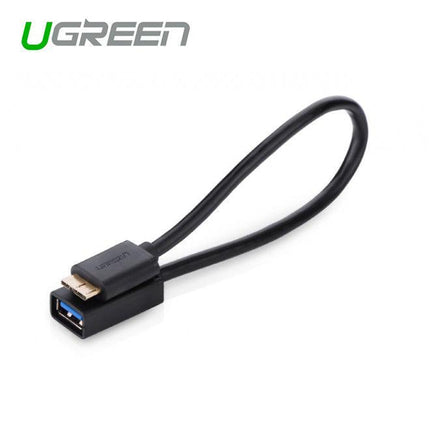 UGREEN Micro USB 3.0 OTG Cable For Samsung Note 3/S4/S5 - Black (10816).