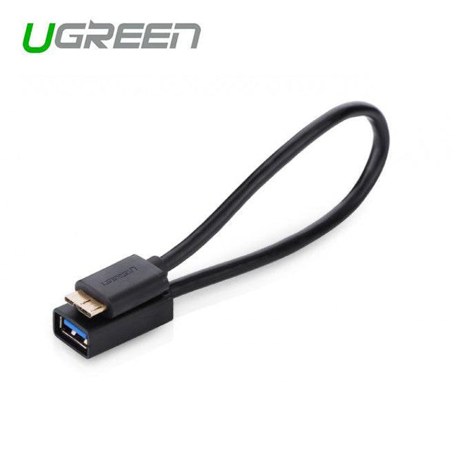 UGREEN Micro USB 3.0 OTG Cable For Samsung Note 3/S4/S5 - Black (10816).