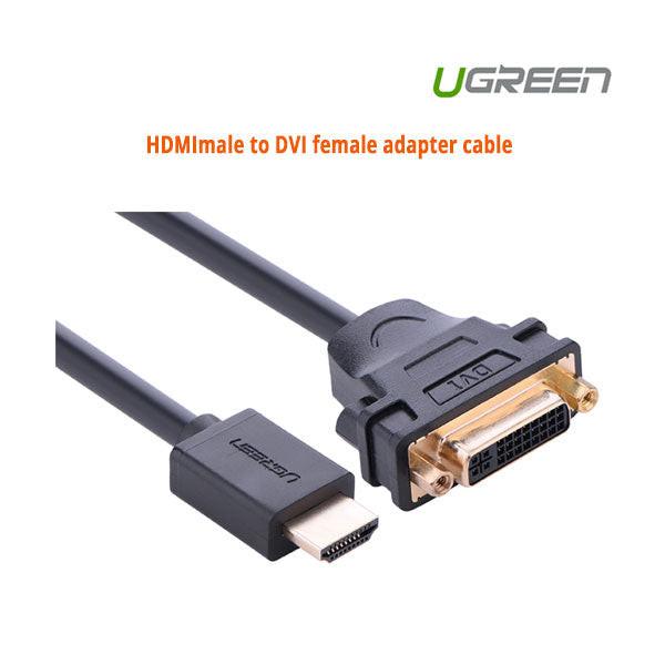 UGREEN HDMImale to DVI female adapter cable (20136).