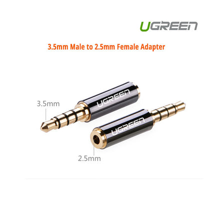 UGREEN 3.5mm Male to 2.5mm Female Adapter (20502).