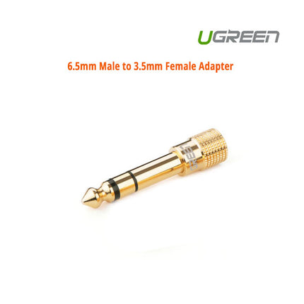 UGREEN 6.5mm Male to 3.5mm Female Adapter (20503).