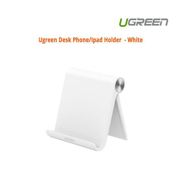 UGREEN Desk Phone/iPad Holder - White (30285).