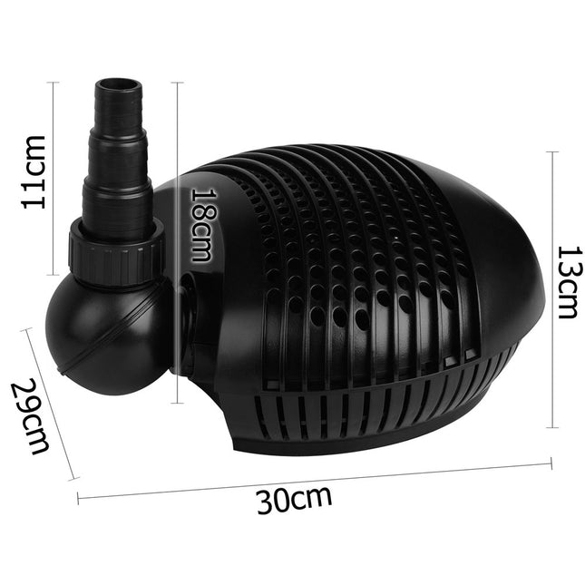 Giantz Aquarium Pump Fish Tank Water Submersible Fountain Pond Marine 10000L/H.