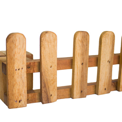 Wooden fence- set of 4.