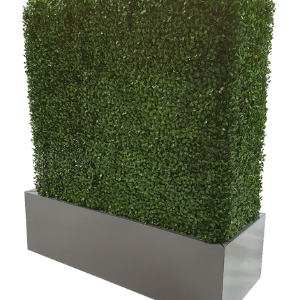 Grey Metal Planter Small.