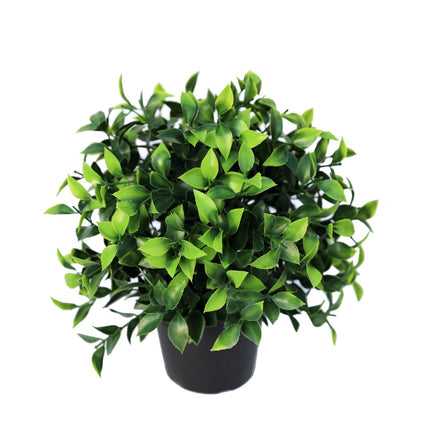 Small Potted Artificial Jasmine Plant UV Resistant 20cm.